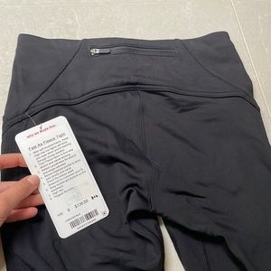 Lululemon Fast as Fleece Tights (Fits like Size 4) NWT